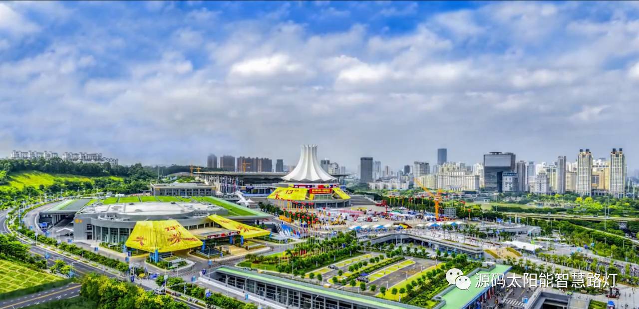 太陽能路燈，太陽能路燈廠家，太陽能平板燈，東盟博覽會