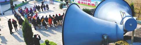 源碼太陽能路燈助力“村村響”建設(shè)，讓惠民聲音家家通